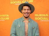 Da'Von T. Moody, Buena Vista Social Club's Young Compay, brings his real-life counterpart's taste in hats to the carpet