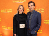 Justine Maurer and John Leguizamo enjoy a couple's night out